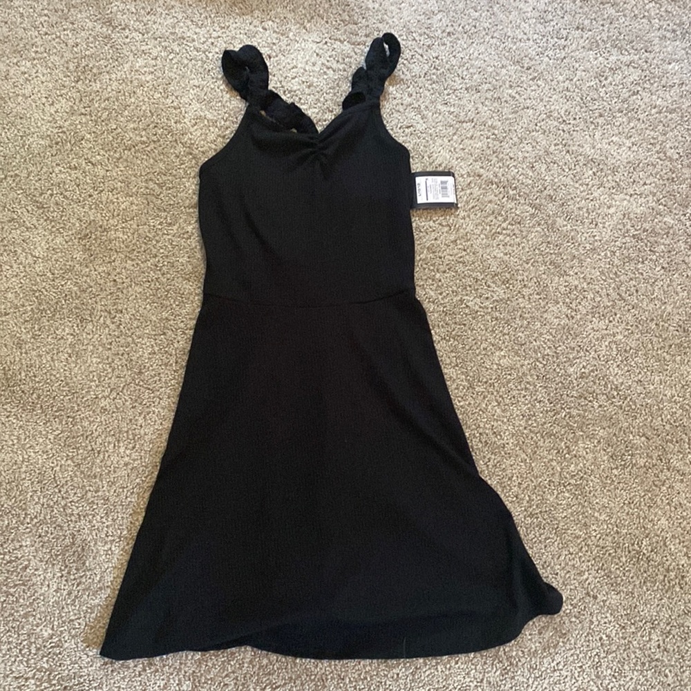 black dress